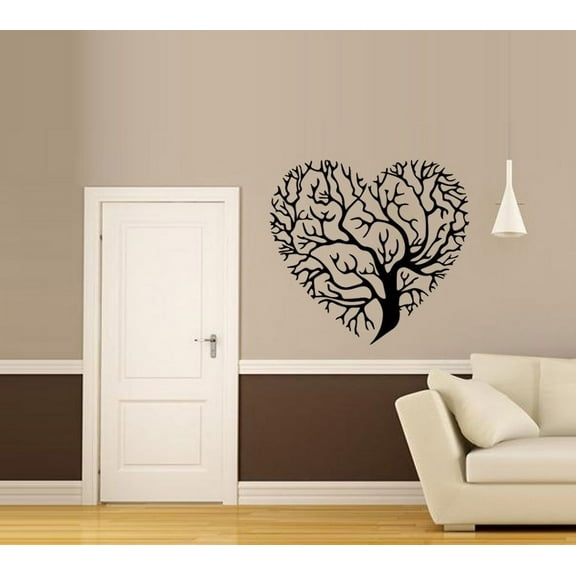 Heart TreeWall Decal 20" x 22"