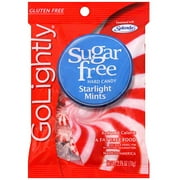 Go Lightly Sugar-Free Starlight Mints Hard Candy, 2.75 oz (Pack of 12)
