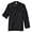 BLACK, variant on 5 Star Chef Unisex Long Sleeve Executive Chef Coat Stret