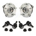 thumbnail image 1 of Transit Auto Front Hub Bearing Assembly and Link Kit for Car Subaru Outback XV Crosstrek Forester - Left Right Side (Driver Passenger) K77-100265, 1 of 11