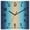 Dark Blue Khaki, variant on Khaki Red Black Ombre Wooden Wall Clock Silent Non Ticking, Modern Abstract Art Gradient Square Wall Clocks Battery Operated, Decor Clock for Home Office, Living Room, Kitchen, 10 Inch