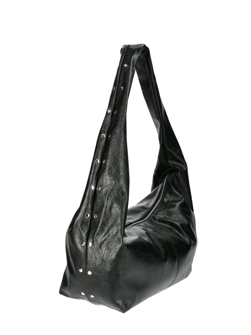 No Boundaries Women's Stud Hobo Bag, Black - Walmart.com No Boundaries Women's Stud Hobo Bag, Black - Walmart.com