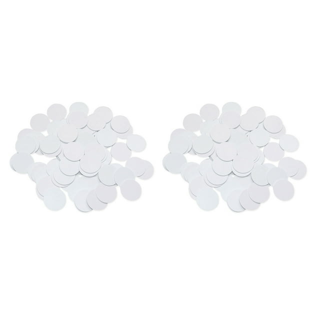 60 Tarjetas NFC 215, para NFC Tarjetas Redondas Etiqueta de Tarjeta NFC 215 Regrabable Compatible con TagMo Y para