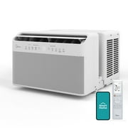 Midea 8,000 BTU Smart Inverter U-Shaped Window Air Conditioner, MAW08W1QWT, New