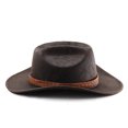 thumbnail image 6 of LILIYA Cowboy Hat,Cowgirl Hat,Western Cowboy Hats for Women/Mens/Straw Casual with Shapeable Wide Brim Cowboy Hat, All Season Use, Lightweight, UV Protection, 6 of 7