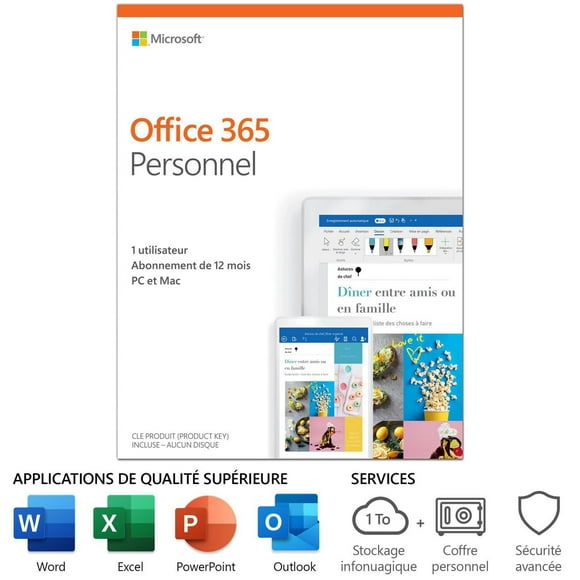 Microsoft Office 365 Personal, French