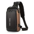 thumbnail image 1 of AIGIA Sling Backpack USB Anti-Theft Waterproof Chest Daypack Casual Shoulder Bag, 1 of 14