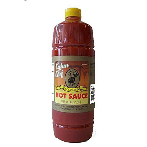 Cajun Chef Hot Sauce 34 Oz