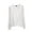 226-White, variant on Ounisa Women's Long-Sleeve Solid Crew-Neck T-Shirt Classic-Fit Shirt Soft Breathable Casual Tee Internal Construction Basic Tops