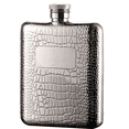 thumbnail image 1 of Frasco de cadera con embudo, frasco de bolsillo curvo de acero inoxidable 304 de grado alimenticio para licor | En caja de regalo, 1 of 5
