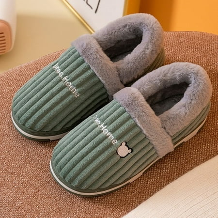 

CoCopeaunt Winter Slippers Women Fashion Cross Fluffy Fur Slipper Home Slides Platform Flat Indoor Floor Flip Flops Women Ladies Shoes 2022