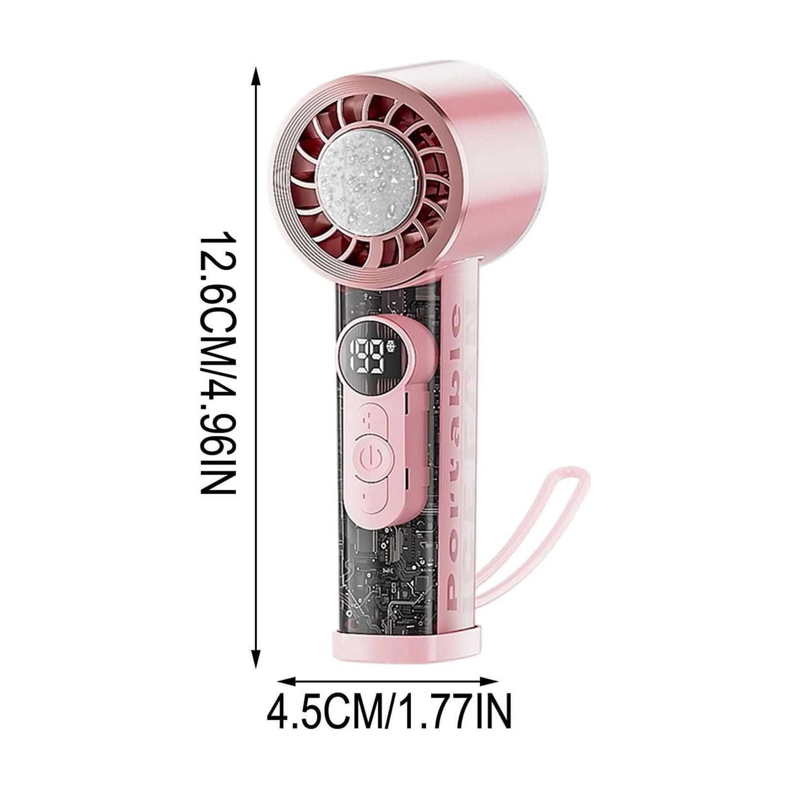 Desktop Air Cooler Fan With Spray Mist Cooling System 6 Speed Digital Display Oscillating Fan Ice Cooling Large Water Tank Strong Wind Rapid Cooling Relief, For Home Office Bedroom Summer Use