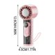 thumbnail image 3 of Ice Compress High-Speed Digital Display Handheld Fan USB Rechargeable Powerful Wind Small Fan Portable Desktop Fan For Home Office Outdoor, 3 of 6