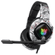 thumbnail image 2 of Audífonos Gamer BLOOSOM Camuflaje Blanco con Luz RGB LED, 2 of 4