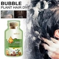 thumbnail image 2 of Tinte para el cabello con burbujas naturales, suave, no estimulante, para peinar y cuidar el cabello, castaño oscuro, 2 of 5