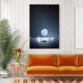thumbnail image 2 of IDEA4WALL Framed Canvas Wall Art for Living Room, Bedroom Moon with Bright Canvas Prints for Modern Home Decoration Ready to Hang, 2 of 4