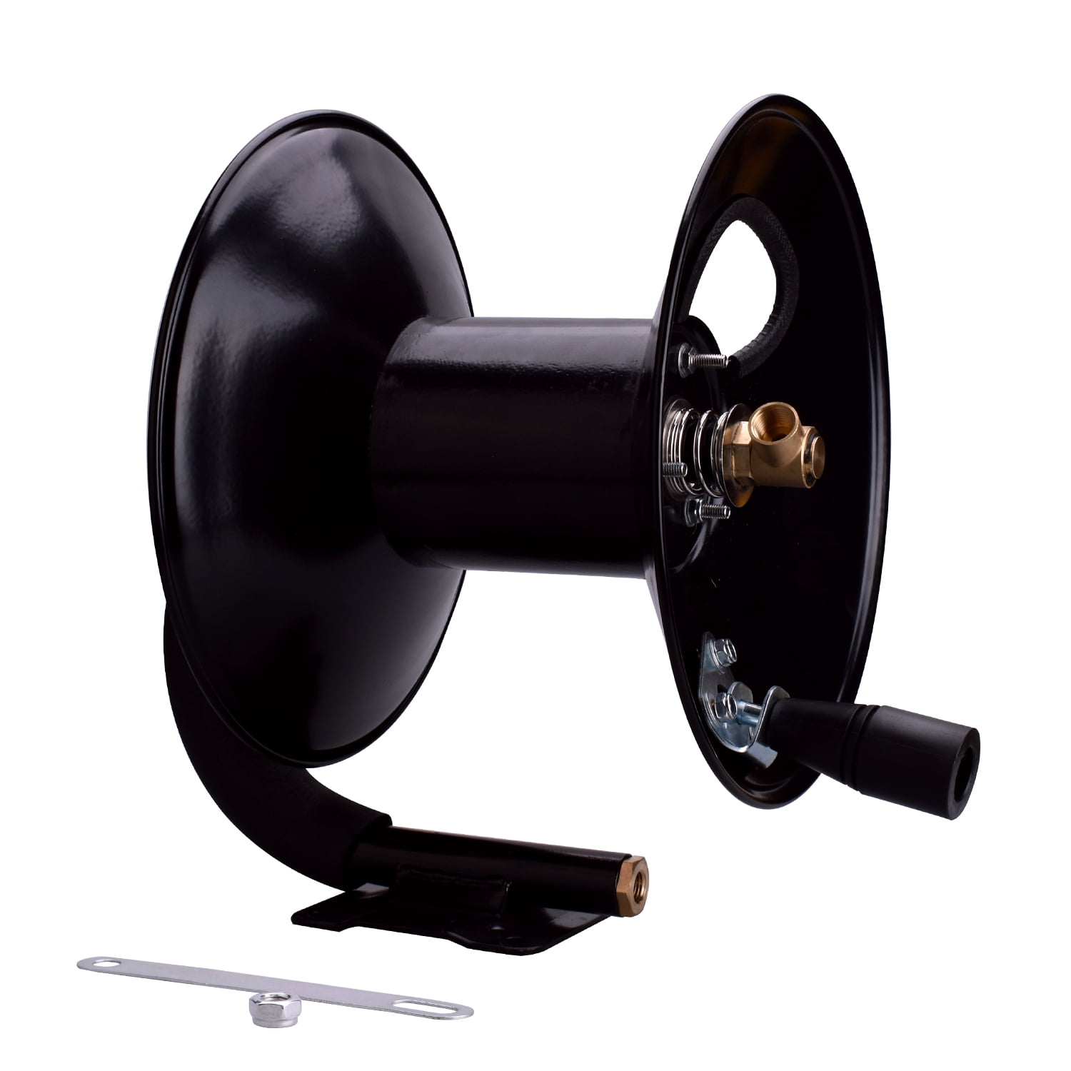WYNNsky Steel Manual Air Hose Reel,Mounts horizontally and vertically, Basic Hand-Operated... by WYNNsky