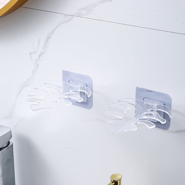 Harpily Multifunctional Bathroom Storage Hook Bath Ball Hair Ring Hair Hoop Jewelry Toothbrush Small Objects Punchfrees Finishing Hanger