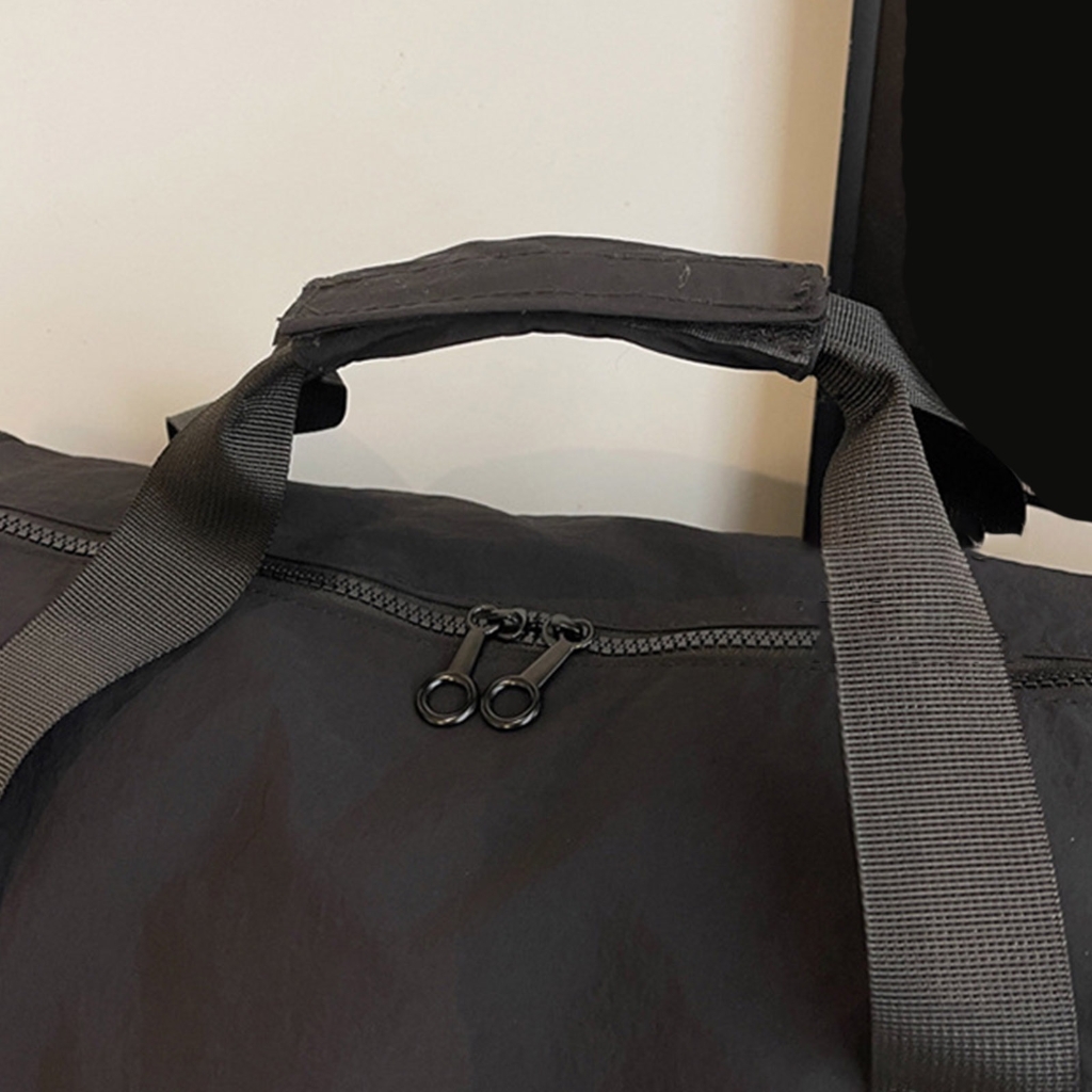 Ample Storage Gym Travel Bags Isolated Shoe Pocket Multiple Carrying Option Practical