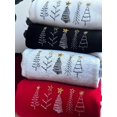 thumbnail image 2 of Christmas Trees Sketch Embroidered Sweatshirt, 2 of 3