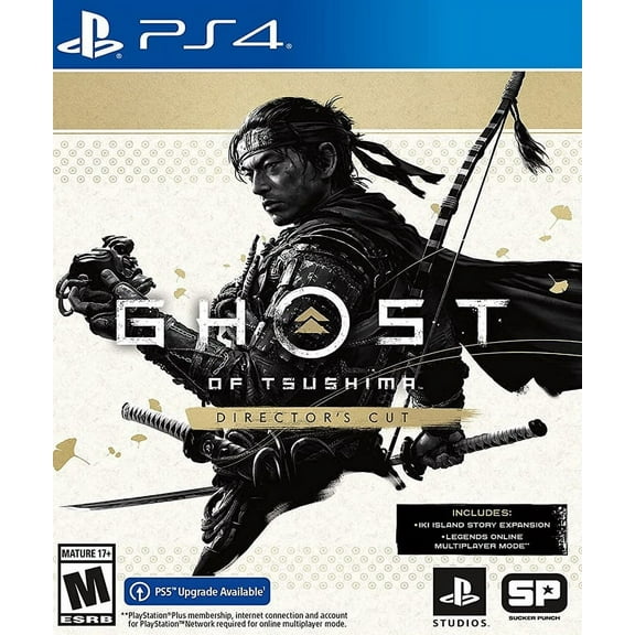 Ghost of Tsushima Director's Cut (Sony Playstation 4, 2021) RPG Game