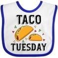 thumbnail image 3 of Inktastic Taco Tuesday Boys or Girls Baby Bib, 3 of 4