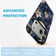 thumbnail image 4 of SKLYDDI Funda para iPhone 15 Plus con Diseño Floral Art Nouveau y Lunas Doradas, 4 of 7