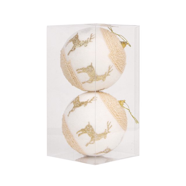 Bola De Navidad Colgante Bolas De Espuma Feliz Navidad Adornos Árbol De Navidad Decoraciones Para Fiestas 2 Uds seitruly HA044225-04
