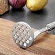 thumbnail image 2 of Potato Masher, Stainless Steel Garlic Press for Mashed Potato, Vegetables, Fruits, Garlic and Jam, 2 of 5