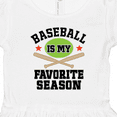 thumbnail image 4 of Inktastic Baseball Is My Favorite Season Girls Toddler Dress, 4 of 5