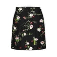thumbnail image 5 of Levmjia Womens Mini Skirt Printed Zipper A Line Casual Skirt High Waist Soft Breathable Versatile Bottoms For Daily Dating Party Vacation Spring Summer Wear, 5 of 6