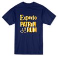 thumbnail image 1 of T-shirt Bleu Marine pour Homme avec Graphique Amusant de Boisson Expecto Patron & Rum, 1 of 1