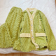 thumbnail image 3 of Pijama de vellón coral para mujer, otoño e invierno, forro polar grueso, estilo cortavientos, ropa de casa que se puede usar al aire libre, 3 of 5