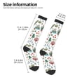 thumbnail image 5 of Balery Frog And Forest Plants Fun Novelty Socks Men'S Women'S Crew Socks Funny Crazy Novelty Socks Quirky And Cool Socks, 5 of 9