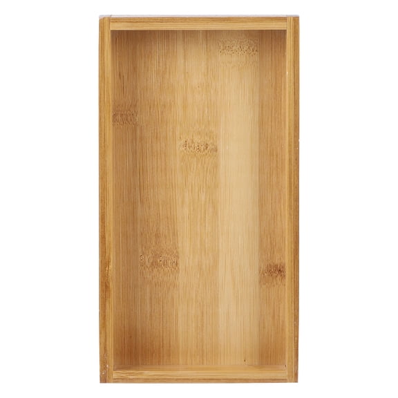 MLINS 1Pack Waterproof Rectangular Tray for Daily Use in Hotels 11.8x4.3in