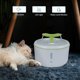 thumbnail image 2 of Fuente De Agua Para Gatos, Dispensador De Agua Para Gatos De 2 L, Fuente Para Gatos Automática Con Luz Led, Ventana De Nivel De Agua Y Filtro De Carbón Activado, Ultra Silenciosa, 2 of 3
