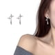 thumbnail image 1 of Fiudx Pendientes de Diamantes de Imitación, Elegante Diseño Geométrico con Colgante de Ojo de Gato, Cómodos para Orejas Sensibles, Un Regalo Brillante para Tus Seres Queridos, Ideal para El Día a Día, 1 of 6