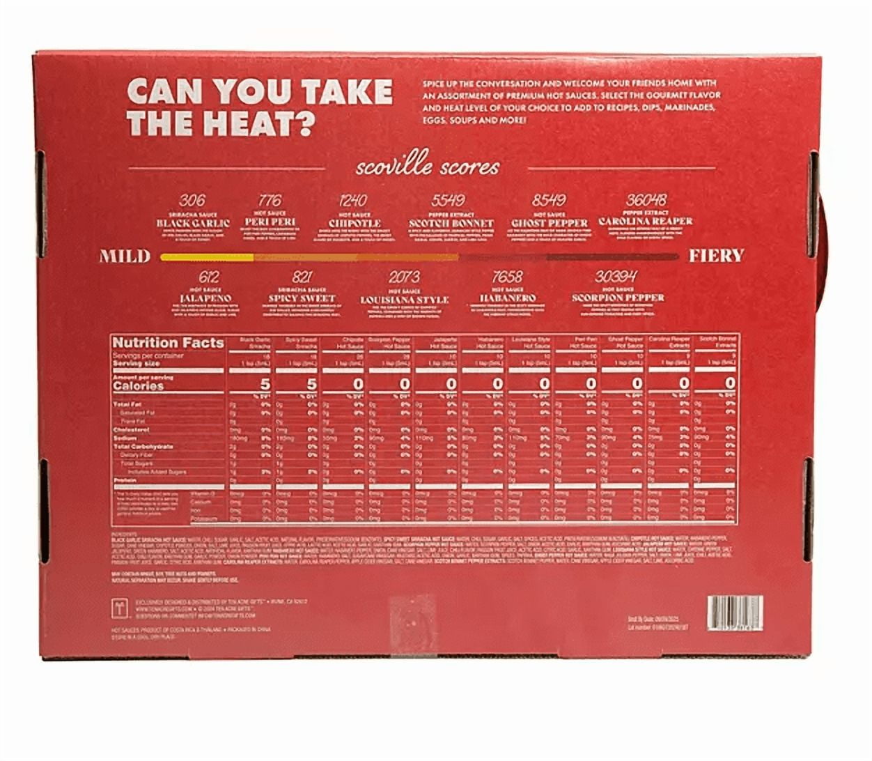The Premium Hot Sauce Collection Gift Set, 11 ct.