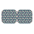 thumbnail image 5 of Lsque Popcorn With Glasses 2 PCS Windshield Sun Shade | CarFoldable Window Covers | Car Accessories Reflect UV for Universal Cars SUV Truck | Large, 5 of 7