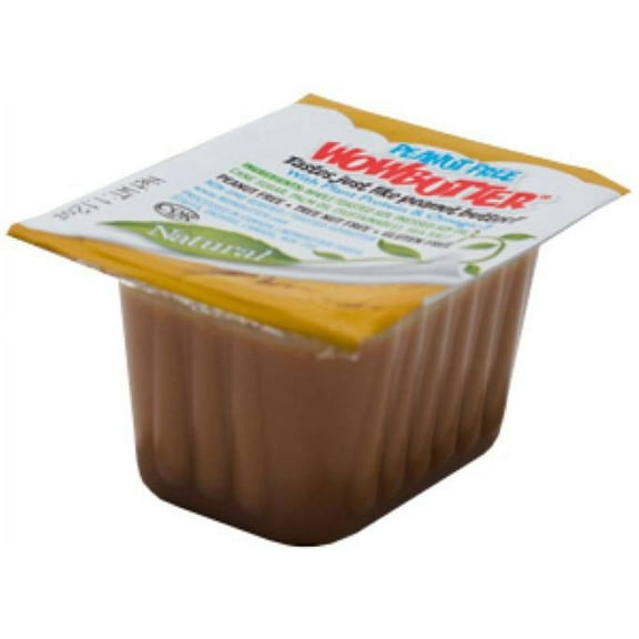 Wowbutter Natural Peanut Free Creamy 100x1.12oz Portion Cups