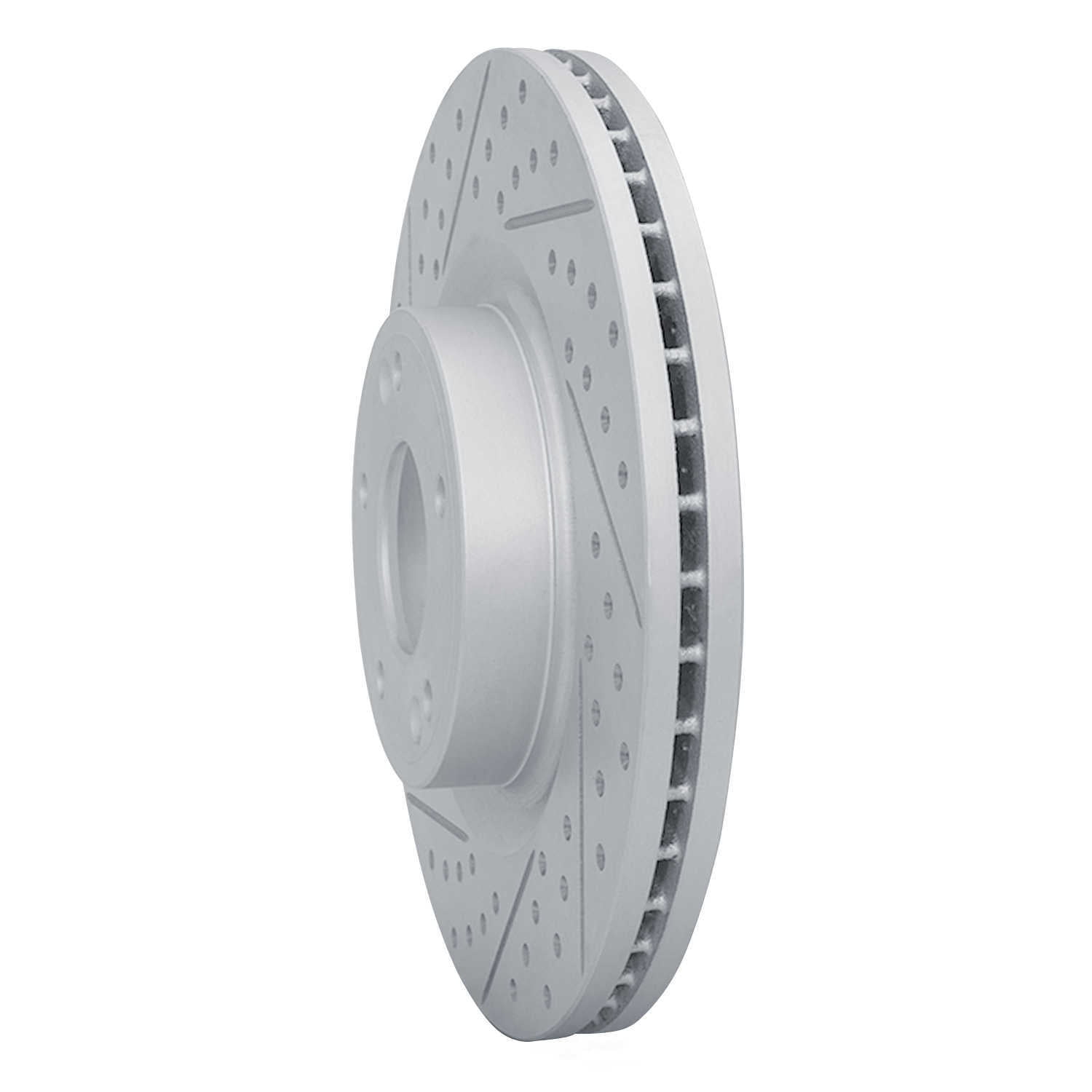 Dynamic Friction Company 830-03034L DFC Geoperformance Rotor - Drilled and Slotted