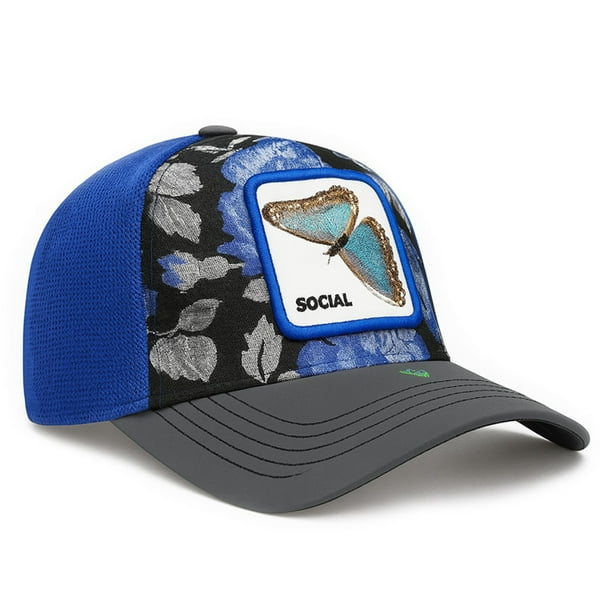 Knite Gorra Social trucker con visera tornasol y malla cachucha para mujer