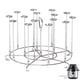 thumbnail image 3 of Cocina Aire Freyer Rack Accesorios Barbacoa Parrilla Bandeja Cesta Cesta Asar Asado Carne Holder Holder Herramienta para Picnic Hogar Camping 8QT Kearding HA010438-02B, 3 of 6
