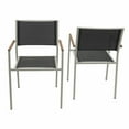 thumbnail image 3 of Carolina Classics Braylee Patio Chair in White (Set of 2), 3 of 9