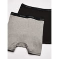 thumbnail image 4 of Hanes Mens 5-Pack Ultimate FreshIQ Boxer with ComfortFlex Waistband Brief,Grey/Black,2XL, 4 of 5