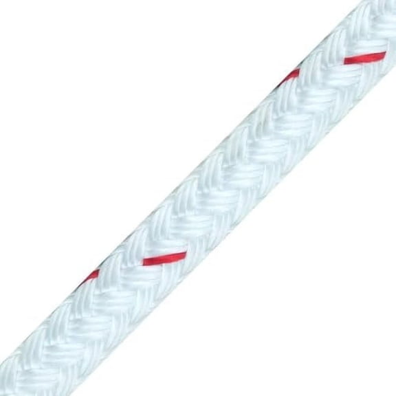 England Ropes 3/8in (10mm) Sta-Set White 50 Feet Long