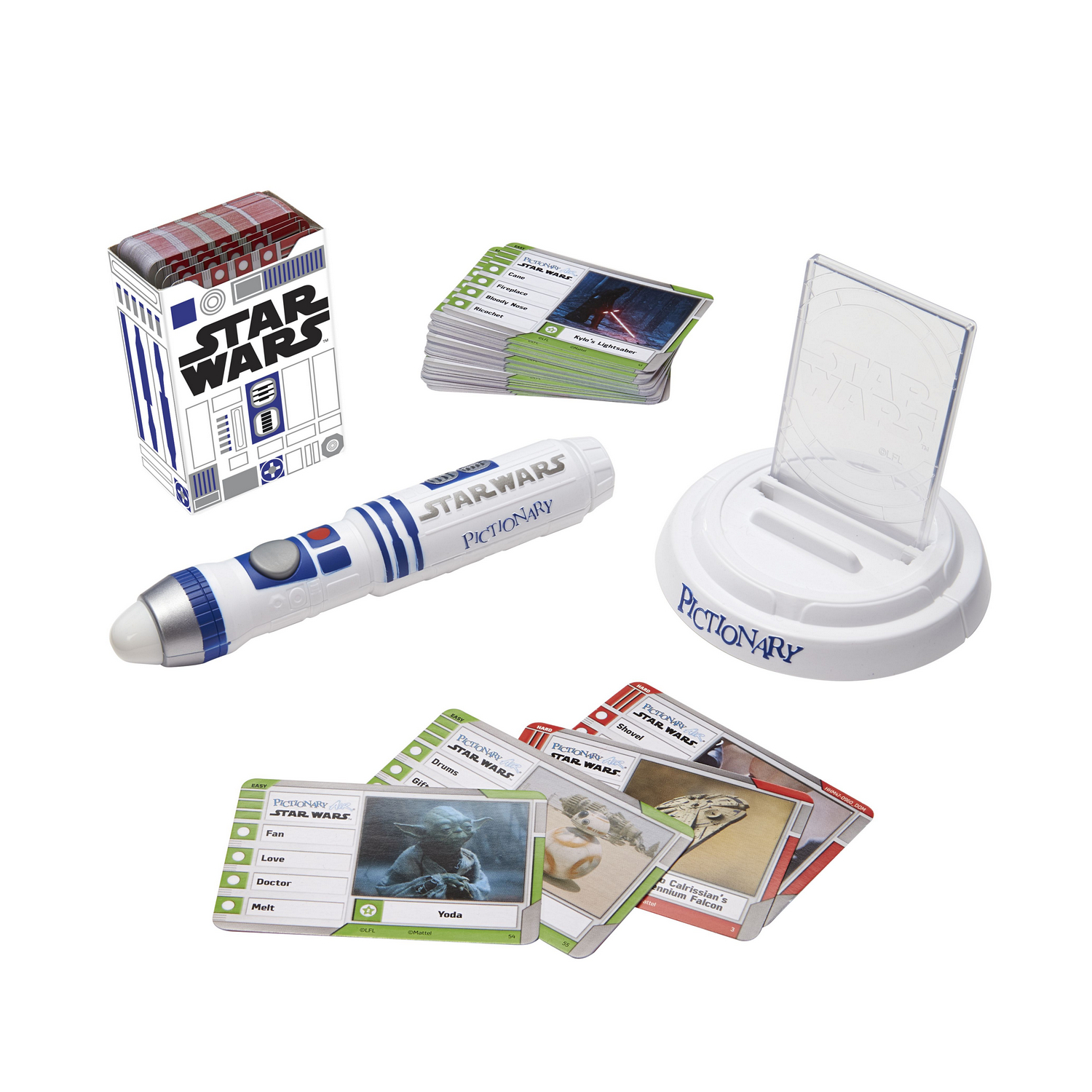 Mattel Game Set: ​Giant UNO Family Card Game and Pictionary Air Star Wars