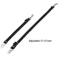 thumbnail image 4 of Cinturón de seguridad para coche para perros, [2 piezas] Arnés universal para coche, resistente y ajustable, de 50 a 90 cm, para perros y gatos, nailon negro., 4 of 5