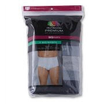 Fruit Of The Loom Premium Assorted Briefs 3Pack 3XL