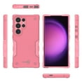 thumbnail image 6 of CoverON For Samsung Galaxy S24 Ultra Phone Case, Military Grade Heavy Duty Rugged Cover Grip, Pink, 6 of 9